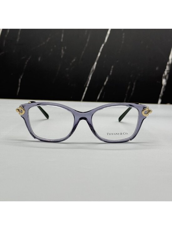 Tiffany & Co TF2266 8405 Gray Gold Cat Eye Women  Eyeglasses Authentic NEW main image 9